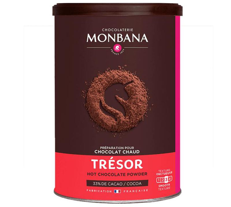 Monbana - Cioccolato in polvere Tr&eacute;sor 250 g image number 0