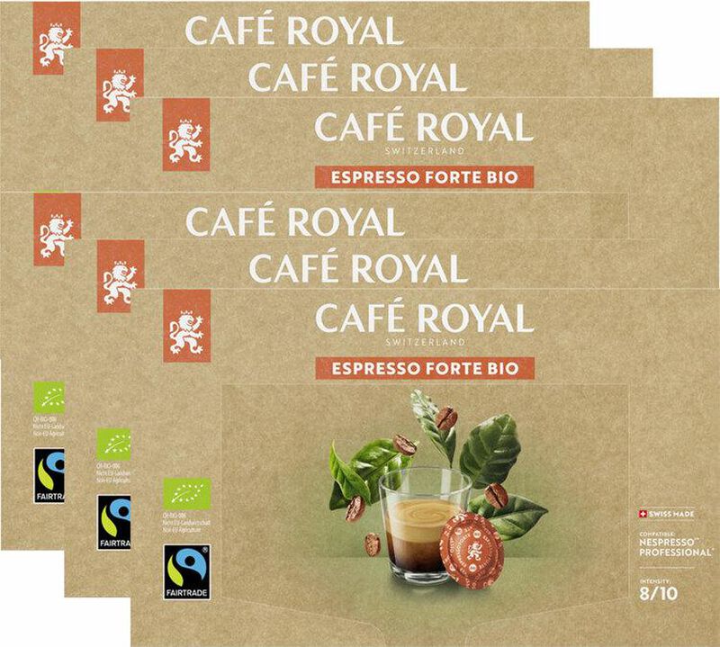 UK - Caf&eacute; Royal Nespresso&reg; Professional Organic Espresso Forte Capsules x 300 image number 0