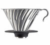 Hario V60 4-cup Coffee Dripper VDG-02 in steel image number 0