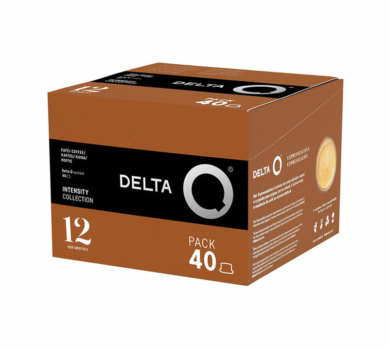 DeltaQ N&deg;12 Qharisma pods x 40 coffee capsules image number 0