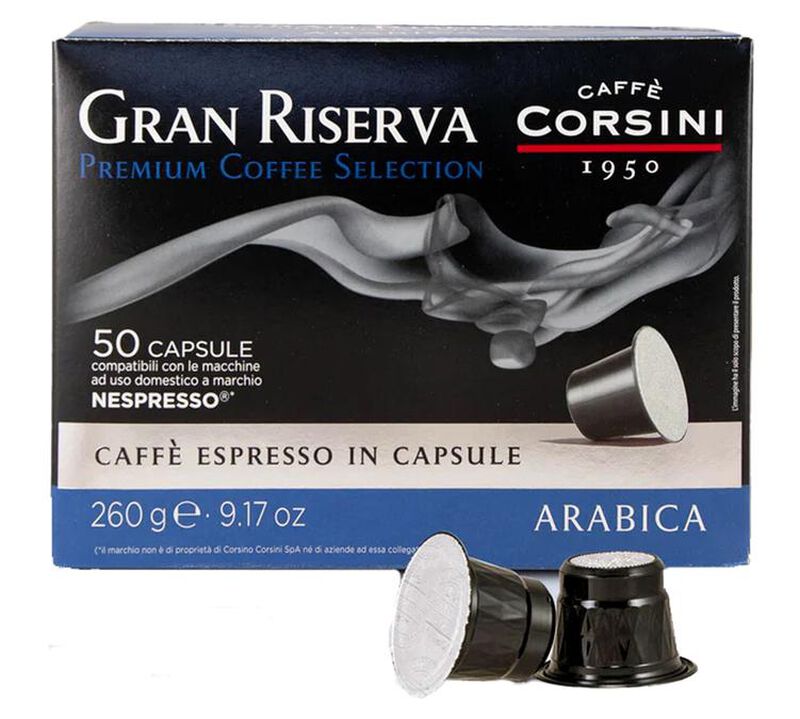 50 capsule compatibili Nespresso* Original Gran Riserva Arabica &ndash; Caff&egrave; Corsini image number 0