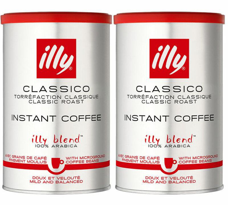Illy - Caff&egrave; solubile - Vellutato 100% arabica 2 x 95 g image number 0