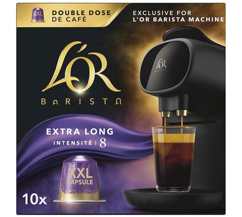 L'Or Barista Double Lungo Profundo n&deg;8 x 10 XXL coffee pods image number 0