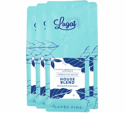 Lugat Coffee Beans House Blend - 1kg