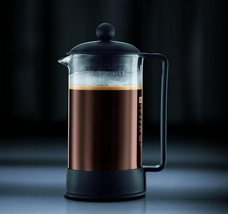 Bodum Brazil French Press in Black - 8 cups image number 4