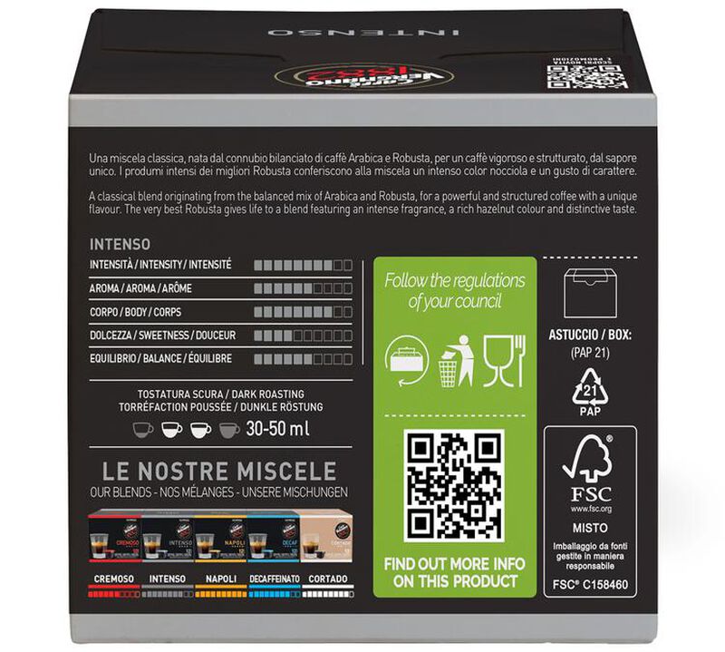 Caff&egrave; Vergnano - 12 capsule per Nescafe&reg; Dolce Gusto&reg; - Intenso image number 2