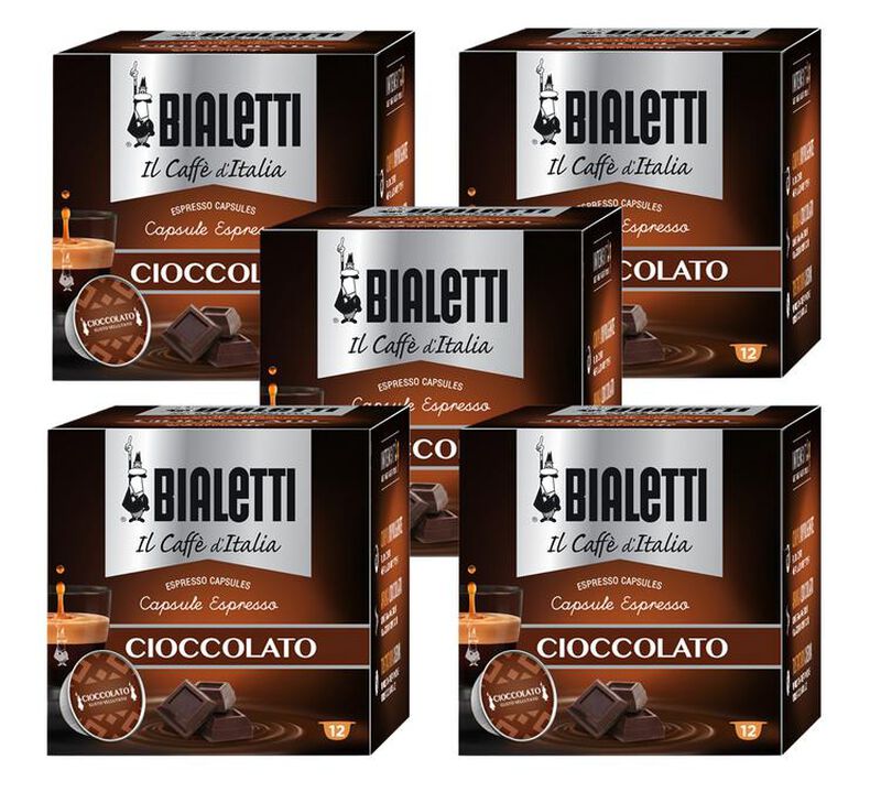 Bialetti Mokespresso Capsules Cioccolato x 60 coffee pods image number 0