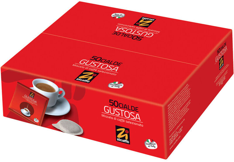 Zicaff&egrave; - 50 Cialde ESE - Gustosa image number 0