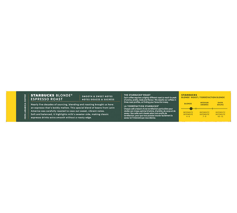 10 capsule compatibili Nespresso* Original Blonde Espresso Roast &ndash; Starbucks image number 3