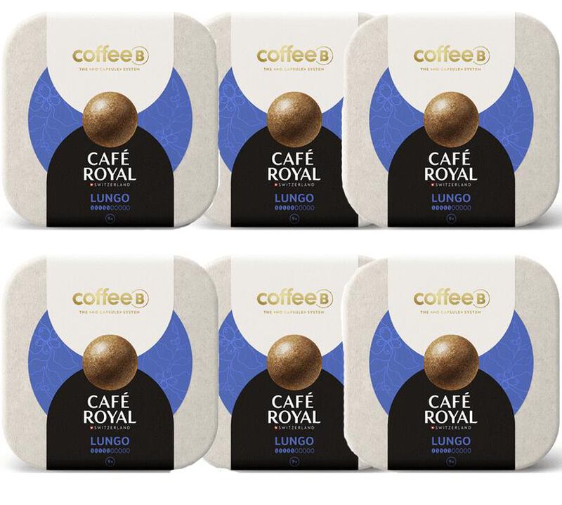 Caf&eacute; Royal - 54 capsule Coffee Balls CoffeeB Lungo image number 0