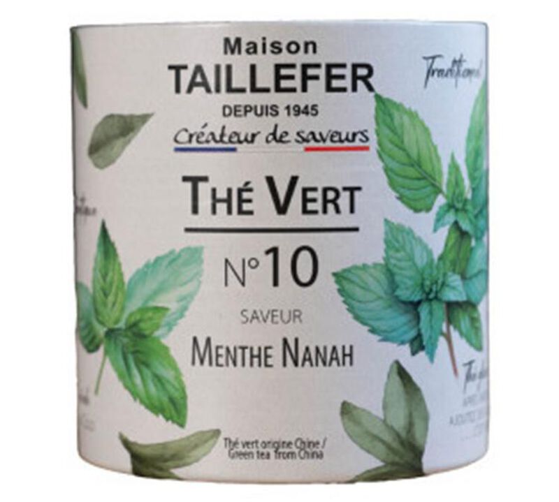 N&deg;13 Nanah mint green tea - 90g loose leaf tea - Maison Taillefer image number 0