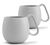 Viva Scandinavia - Set di 2 tazze in porcellana Light Grey Nina 28 cl image