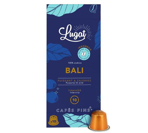 10 capsule compatibili Nespresso* Original Bali &ndash; Lugat