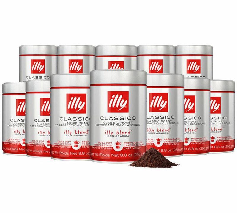 Illy  - Caff&egrave; macinato Classico per Moka 12 x 250 g image number 0