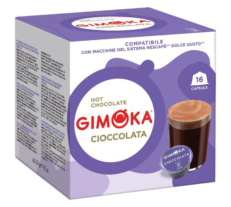 16 Nescaf&eacute;* Dolce Gusto* Compatible Pods Cioccolata &ndash; GIMOKA image number 0