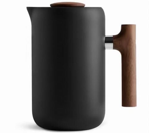 Fellow Cafeti&egrave;re Clara Stainless Steel + Walnut - 3 cups