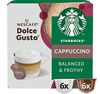 12 Nescaf&eacute;* Dolce Gusto* Compatible Pods Cappuccino &ndash; STARBUCKS image number 1