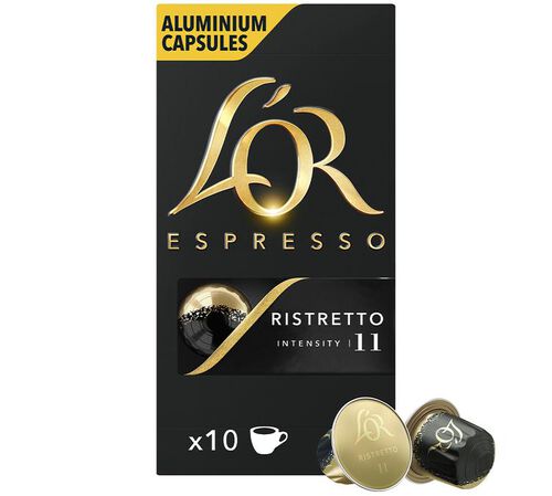 10 capsule compatibili Nespresso* Original Ristretto &ndash; L'Or Espresso