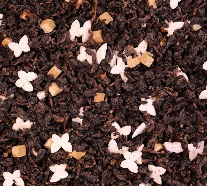 Comptoir Fran&ccedil;ais du Th&eacute; Salted butter caramel-flavoured Oolong tea - 100g loose leaf tea image number 0