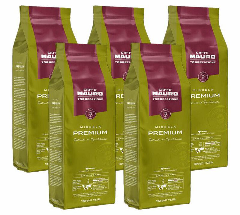 Caff&egrave; Mauro - Caff&egrave; in grani per uso professionale - Premium 5 kg image number 0