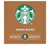 10 Nespresso* Original Compatible Capsules House Blend &ndash; STARBUCKS image number 2