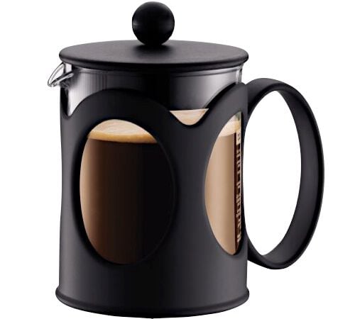 Bodum Kenya French Press with shapes design - 500ml