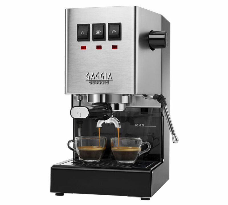 Gaggia Classic E24 Evo Inox Macchina Espresso image number 0