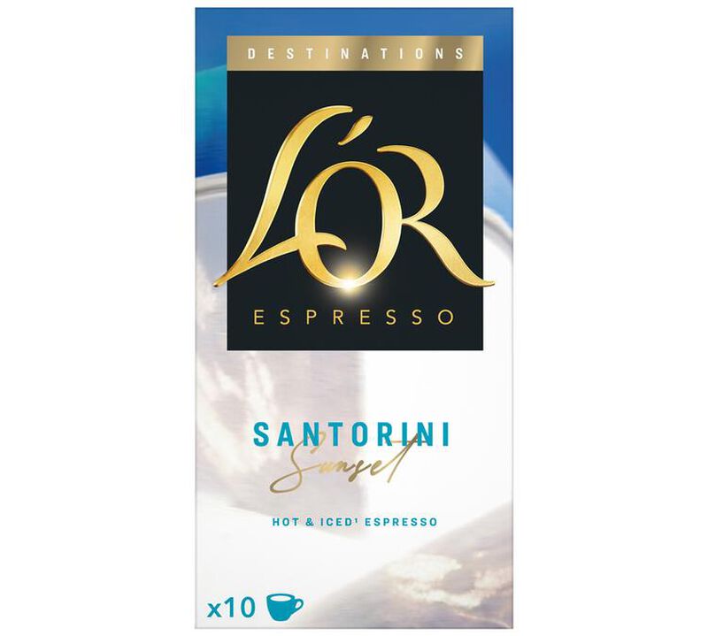 10 capsules compatibles Nespresso - Santorini Sunset - L'Or Espresso image number 0