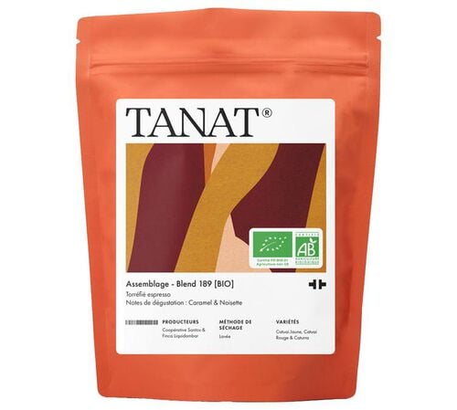 Tanat Organic Coffee Beans Blend 189 - 200g