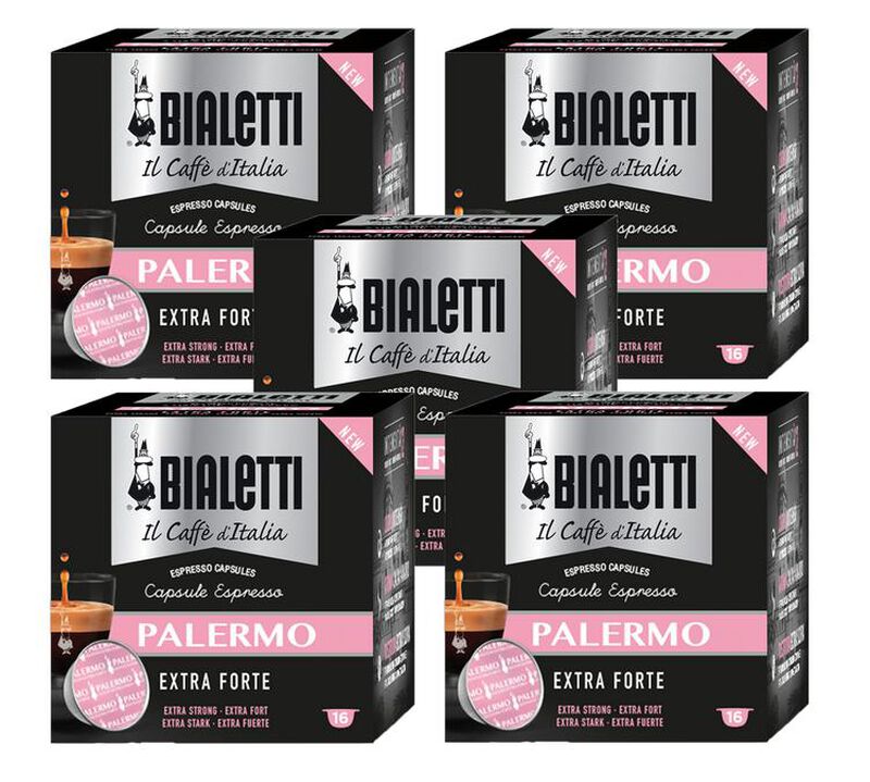 Bialetti Mokespresso Capsules Palermo x 80 coffee pods image number 0