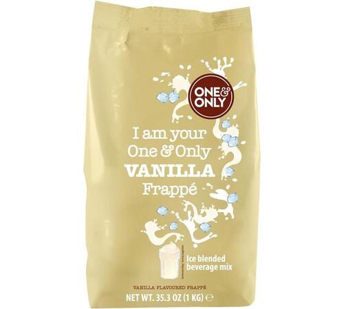 One and Only Vanilla Flavoured Frapp&eacute; - 1kg
