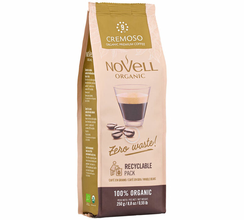Novell Organic Coffee Beans Cremoso - 250g image number 1
