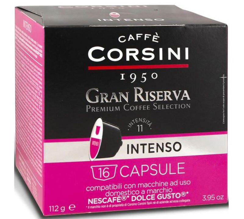 16 capsule compatibili Nescafe* Dolce Gusto* Gran Riserva Intenso &ndash; Corsini image number 0