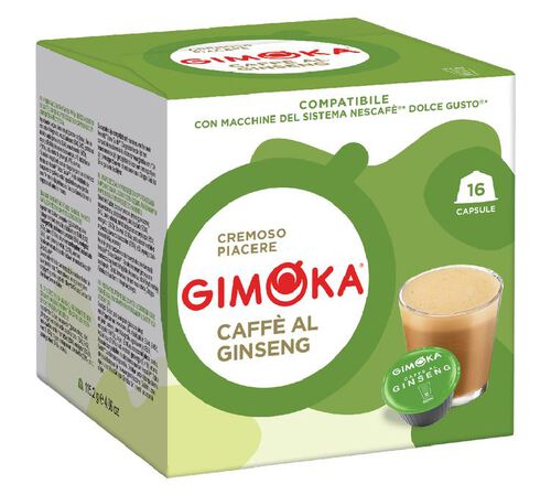 16 Nescaf&eacute;* Dolce Gusto* Compatible Pods Espresso Caff&egrave; al Ginseng &ndash; GIMOKA