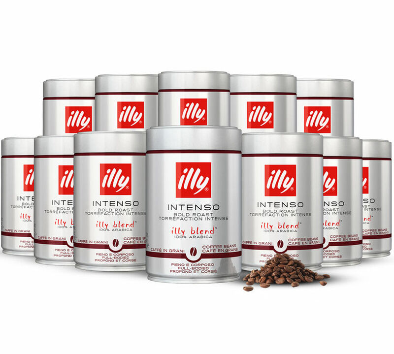 Illy - Caff&egrave; in grani - Intenso 12 x 250 g image number 0