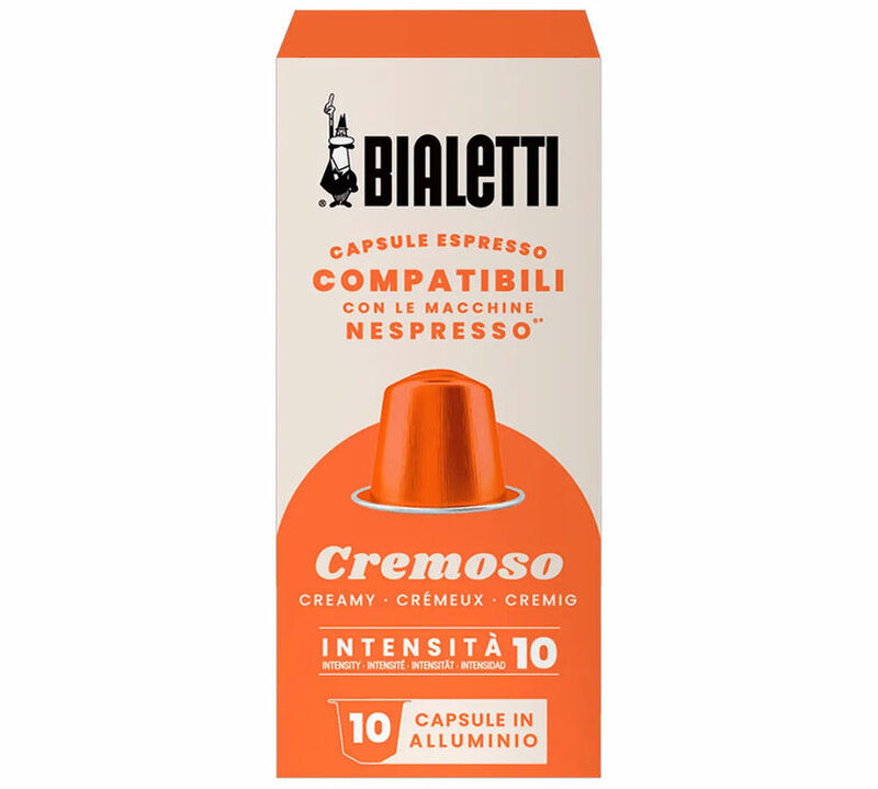 10 Nespresso* Original Compatible Capsules Cremoso - BIALETTI image number 0