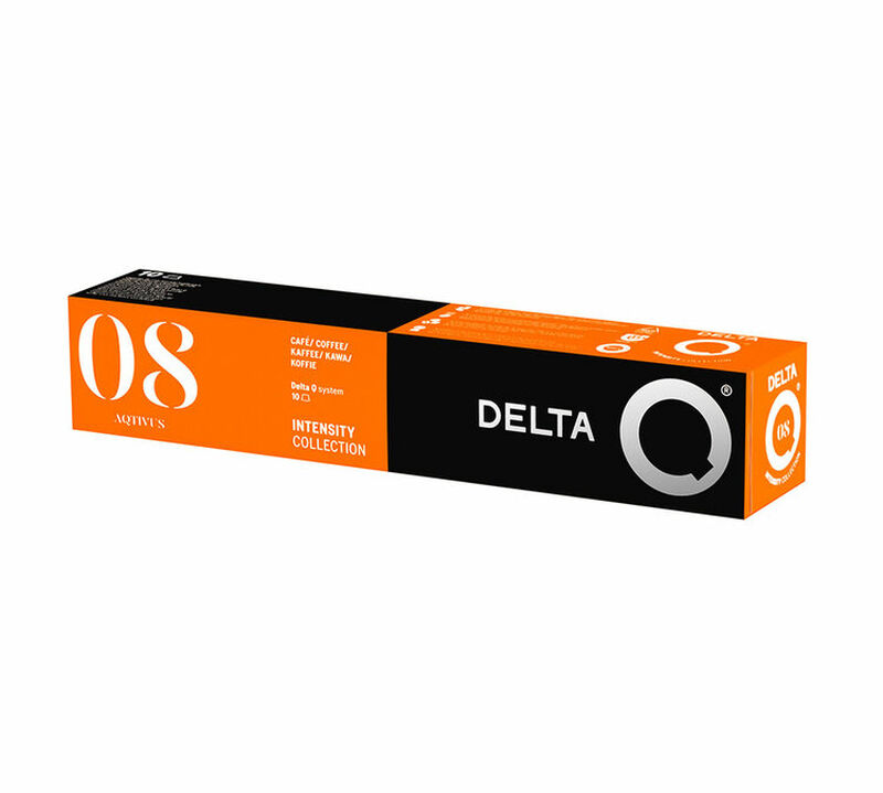 DeltaQ N&deg;8 aQtivus x 10 coffee capsules image number 0