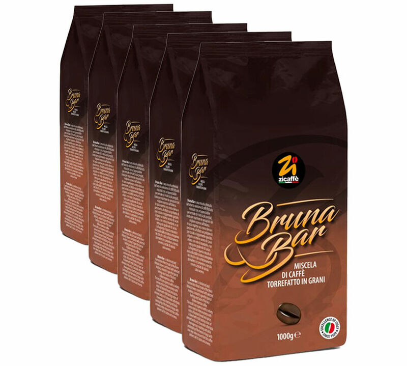 Zicaff&egrave; - Caff&egrave; in grani - Uso professionale - Bruna Bar 5 kg image number 0