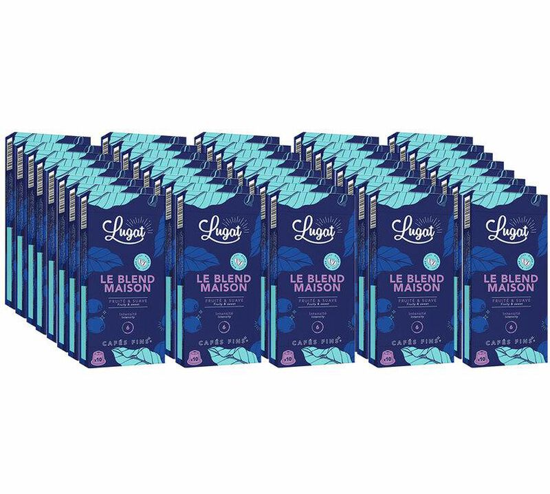 400 capsule compatibili Nespresso* Original Le Blend Maison per uso professionale &ndash; Lugat image number 0
