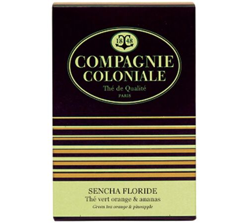 Sencha Floride green tea - 25 Berlingo&reg; tea bags - Compagnie Coloniale