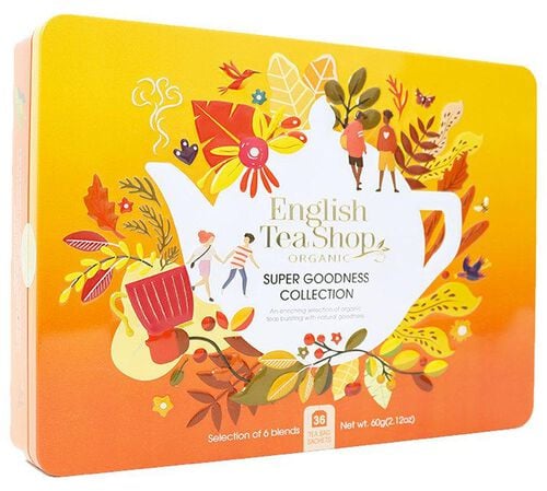 English Tea Shop Super Goodness Organic Tea Collection - 36 Tea Bags