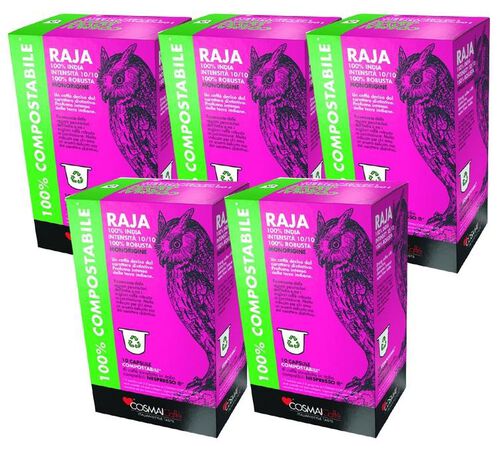 50 capsule compatibili Nespresso* Original Raja &ndash; Cosmai Caff&egrave;