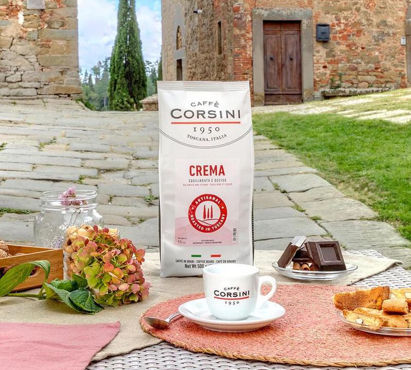 Corsini - Caff&egrave; in chicchi - Crema - 500gr image number 1