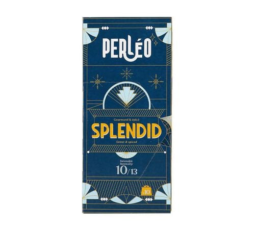 10 Nespresso* Original Compatible Capsules Splendid - PERLEO