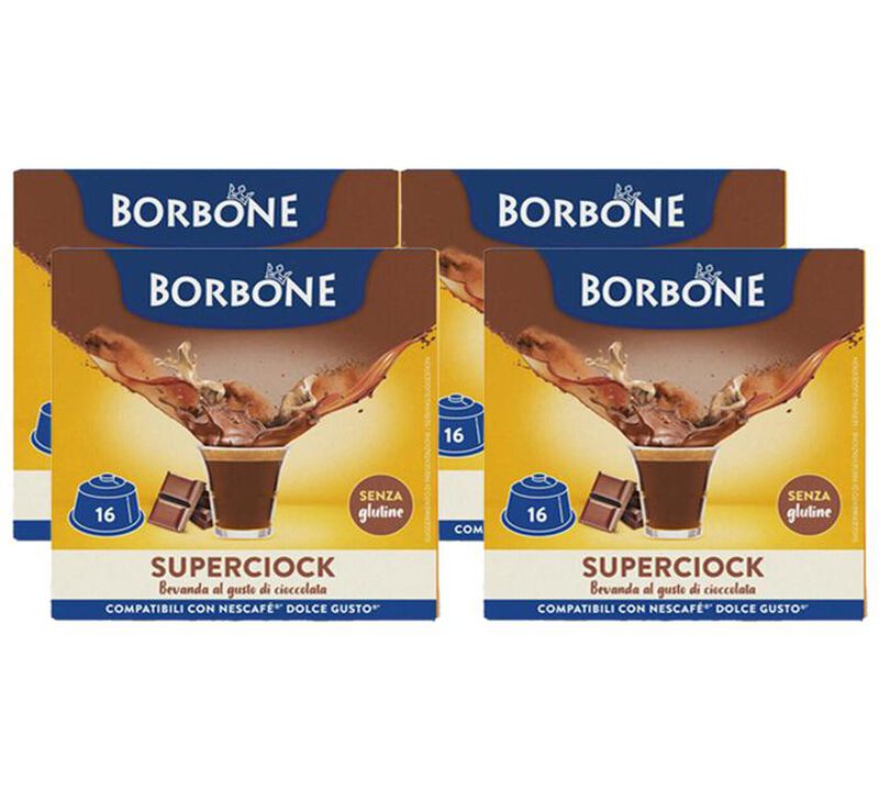 64 capsule compatibili Nescafe* Dolce Gusto* Superciock &ndash; Caff&egrave; Borbone image number 0