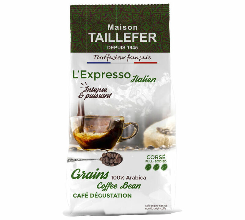 Maison Taillefer - Caff&egrave; in grani - Espresso italiano 900 g image number 0