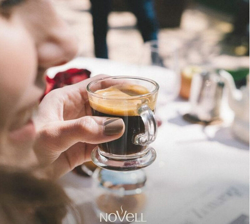 Novell - Caff&egrave; in grani Dekaff 100% Arabica 4 x 250 g image number 1