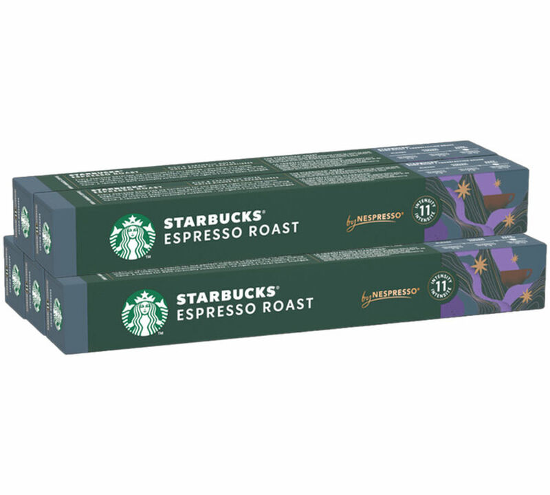 STARBUCKS by Nespresso&reg; Espresso Roast x 50 coffee pods image number 0