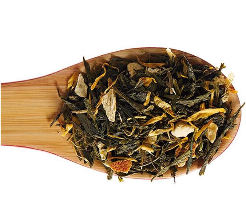 Japan Lime green tea - 100g loose leaf - Comptoir Fran&ccedil;ais du Th&eacute; image number 0