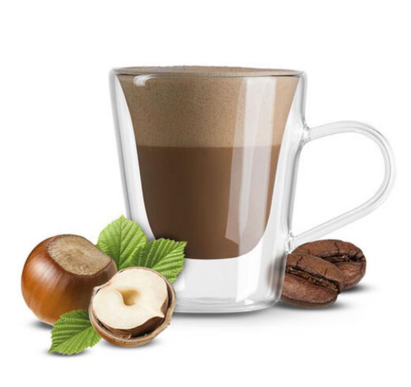 16 capsule compatibili Nescafe* Dolce Gusto* Cappuccino Nocciolone Caff&egrave; Borbone image number 1